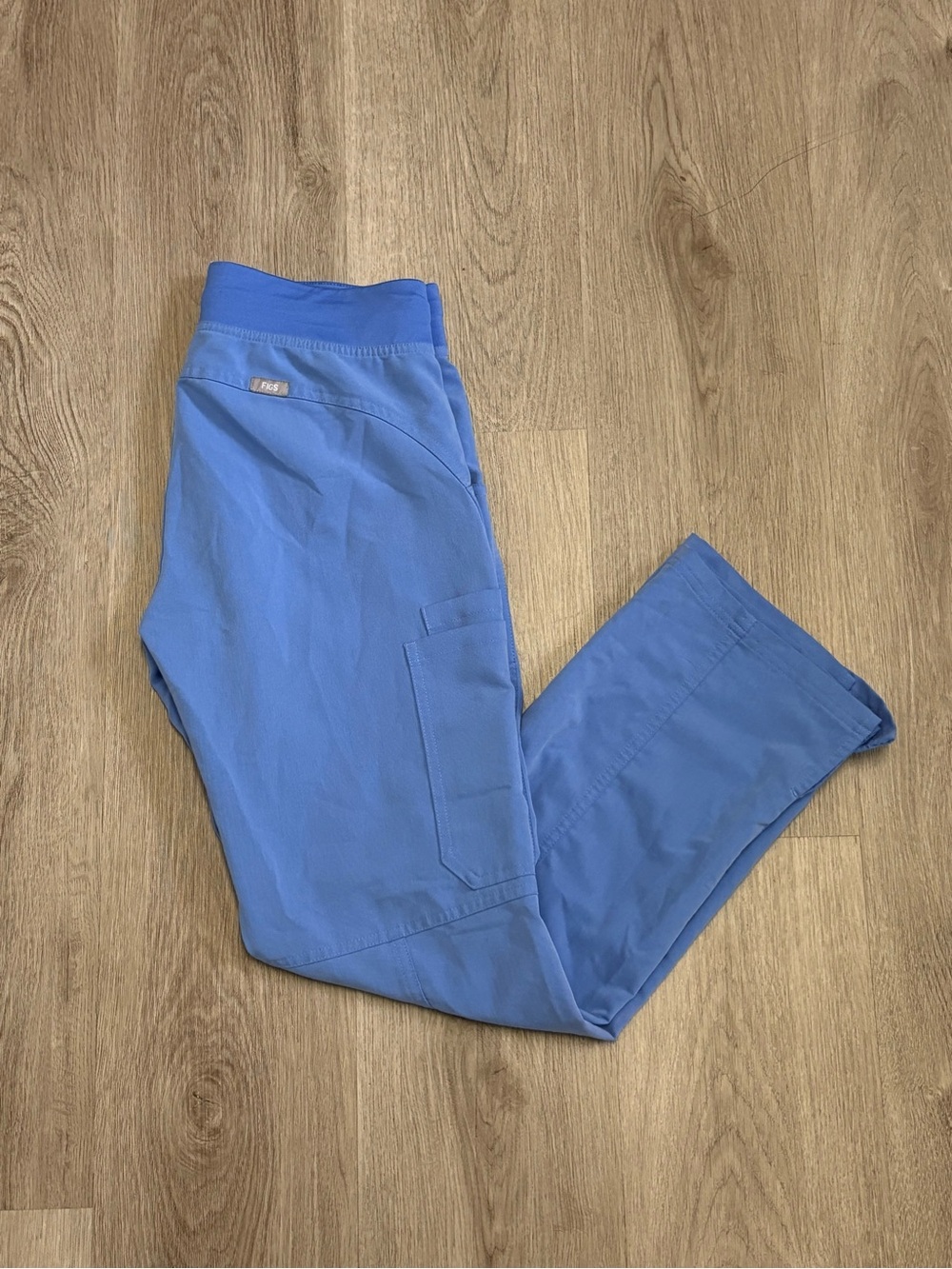 Figs Women’s Royal Blue Cargo Scrub Pants